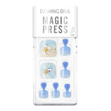 Uñas Press On Pedicura Dashing Diva Mdr1256p