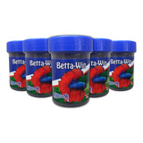5pzas Caribbean Betta-win | Aimento Para Pez Beta