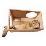 Caja Pared Cama Gato