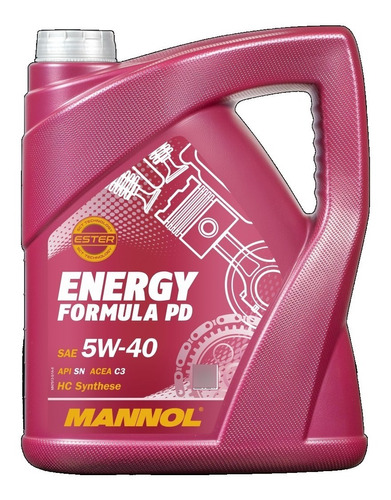 Aceite Mannol Energy Formula Pd 5w40 5lts Made In Europe