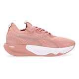 Zapatillas Running Puma Pwr Xx Nitro Mujer En Rosa Y Blanco 