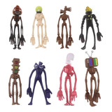 8 Figuras De Muñecas Sirenhead Horror Model Regalos Para Niñ
