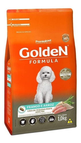 Ração Golden Adultos: Sabor Frango 1kg