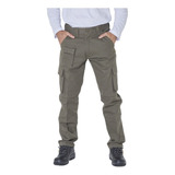 Pantalón Cargo Verde Hombre Mujer Pampero Original 