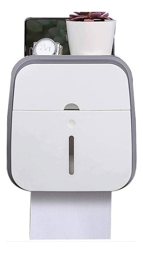 Dispenser Papel Higienico Pared De Baño Porta Celular 505507