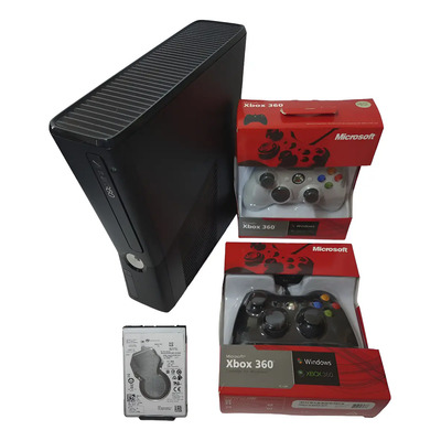 Xbox 360 Slim + 2 Mandos + Hdd 1tb (Reacondicionado) | Meses sin interés