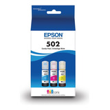 Epson T502 Ecotank Genuine Ink Ultra-high Capacidad Color De
