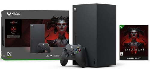 Console Xbox Series X Bundle Diablo 4 Mídia Digital Original