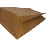 Sacos De Papel Kraft Comidas Entregas 24x30x14 -100 Unid