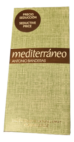 Perfume Edt Antonio Banderas Mediterráneo 200ml 
