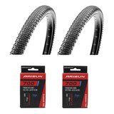 Par Cubiertas Maxxis Rambler 700 X 45 Exo + Camaras