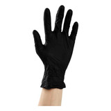 Maxcare Guantes De Látex Negros Talla M