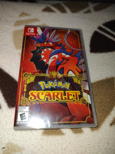 Nintendo Switch Video Juego Pokémon Scarlet Original Físico 
