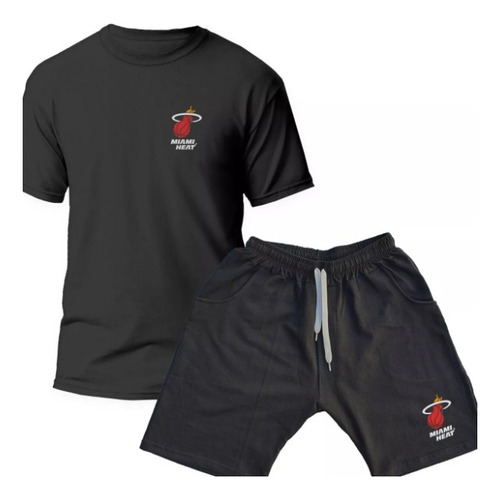 Conjunto Remera Short Niños Basquet Todos Los Equipos