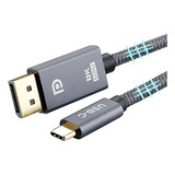 Cable Usb C A Displayport 1.4 De Peotriol, 8 K, 60 Hz, Tipo