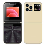 Mini Teléfono Plegable 2g Basic Phone, Teléfono Plegable Par