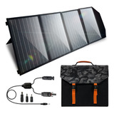 Panel Solar De Camping Con Placa De Carga Para Emergencia