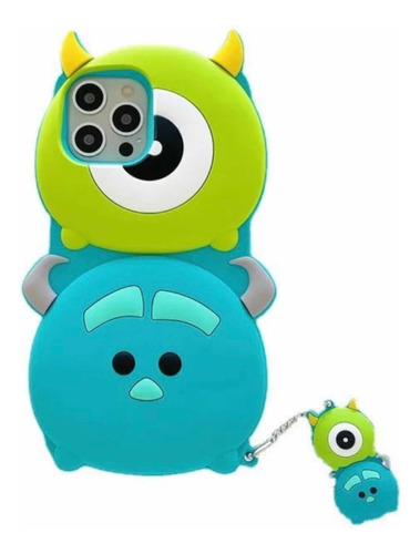 Capinha Celular Bichinho Mike Wazowski Sullivan Para iPhone