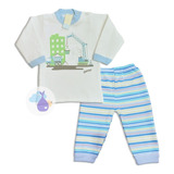 Conjunto Pijama Construye Bebe Gamise Tienda Ropitas 3661c