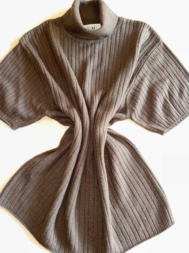 Sweater Burma Importado Manta Corta Chocolate Impecable M