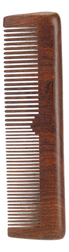 Barba Portátil Comb Para Hombre, De Sándalo, Antiestática