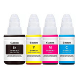 Kit 4 Refil Tinta Origin Canon Gi190 G1100 G2100 G3100 G4100