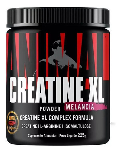 Creatina Xl Powder Melancia 225g - Universal Nutrition