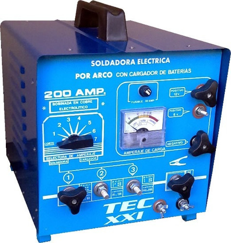 Arrancador 300 Amp. Cargador 30 Soldadora 200 Amp, Tecnopar