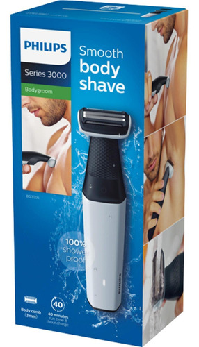 Aparador De Pelos Philips Bodygroom Bivolt A Prova De Água