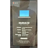 Macbook Air 2020, 13 , Intel I5, 8gb Ram, 512gb Ssd