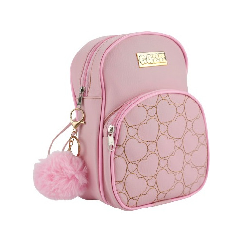 Mochilinha Feminina Mini Bolsa Costa Pequena Adulto Infantil