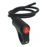 2 Interruptor De Luz De Emergencia Para Motocicleta, Botón