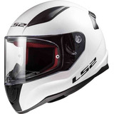 Casco Cerrado Ls2 Rapid Solid Blanco