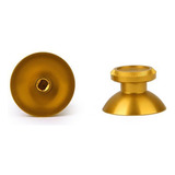 4xmetal Joystick Thumbstick Para Sony 4 Controller Dourado