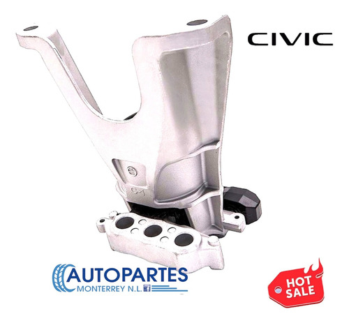 Soporte Honda Civic 1.5t  2016 2017 2018 2019 2020 Aut Calid