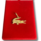 Pingente Jacare Lacoste Cor Ouro 18k