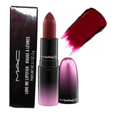 Labial Mac Love Me Lipstick La Femme Original Aceite Argan