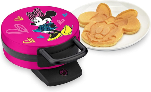 Waflera Minnie Mouse Disney Maquina Hacer Wafles Niños Cocin