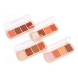 4 Paleta Blush, Iluminador E Contorno 1044 Kit Vivai Ataca S