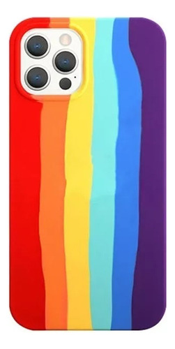 Fundas Multicolor Arcoiris Para iPhone 12/ 12 Pro