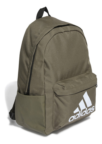 Mochila adidas Clásica Color Verde Olivo Con Compartimentos