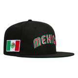 Gorra New Era Mexico Negro  2023 59fifty Mundial Beisbol