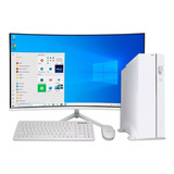 Computador Pc Slim Branco I7 6ª 16gb Ddr4 Ssd 480g Tela 23 