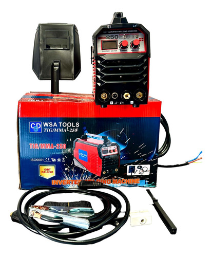 Equipo De Soldar Tig/mma 250 Amp 110-220v Pro