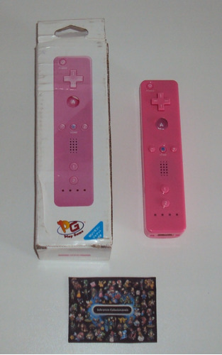 Wii Remote Rosa Para Nintendo Wii - Funcionando - Usado