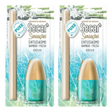 2 Unid. Difusor De Ambientes Secar 100ml Bamboo Fresh