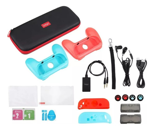 Kit Acessórios Nintendo Super Pack Switch 18 In 1 Ipega