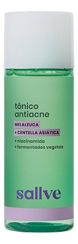 Tônico Antiacne Melaleuca E Centella Asiática 120ml Sallve