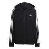 Buzo Con Capucha Essentials 3 Rayas Ic8769 adidas