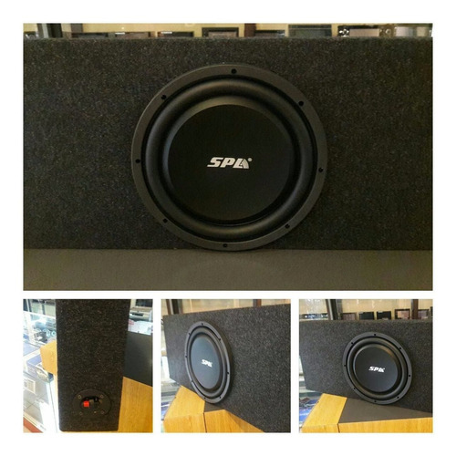 Cajon Slim Subwoofer 12 Spl 800w Ideal Toyota Hilux